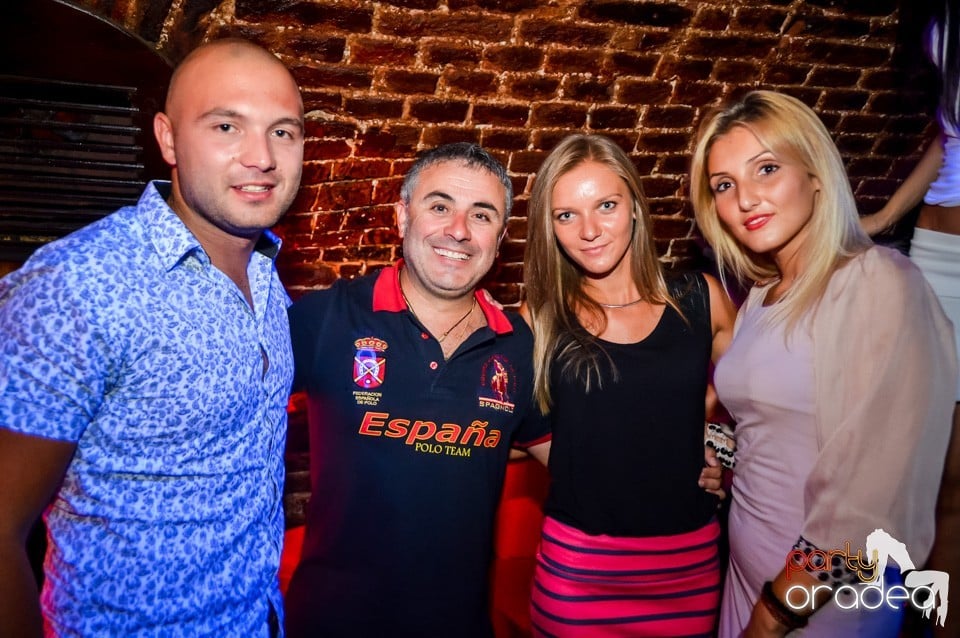 Friday night clubbing, 