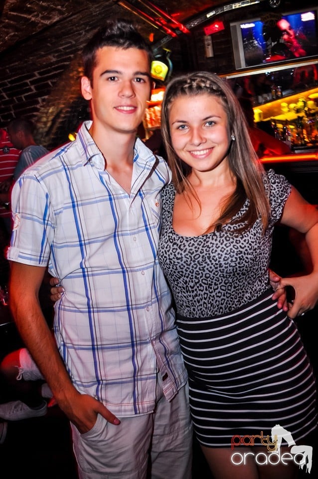 Friday night clubbing, 