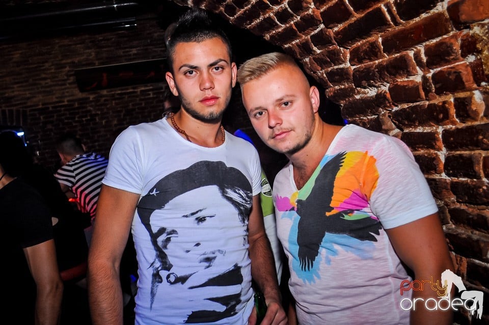 Friday night clubbing, 