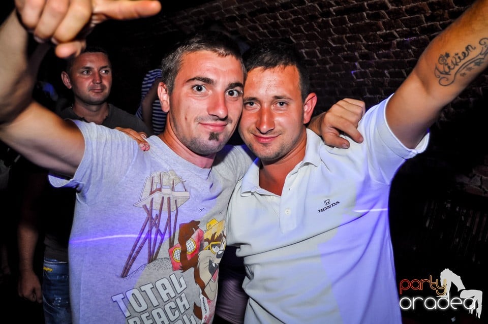 Friday night clubbing, 