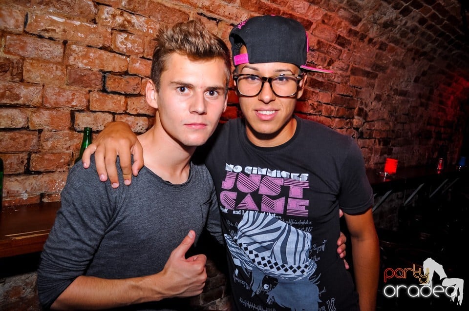 Friday night clubbing, 