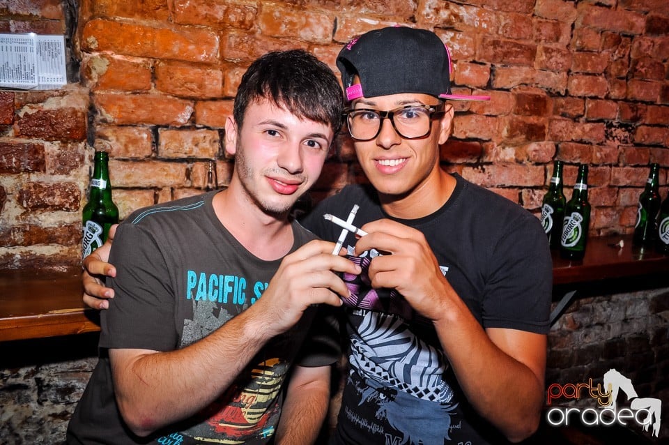 Friday night clubbing, 