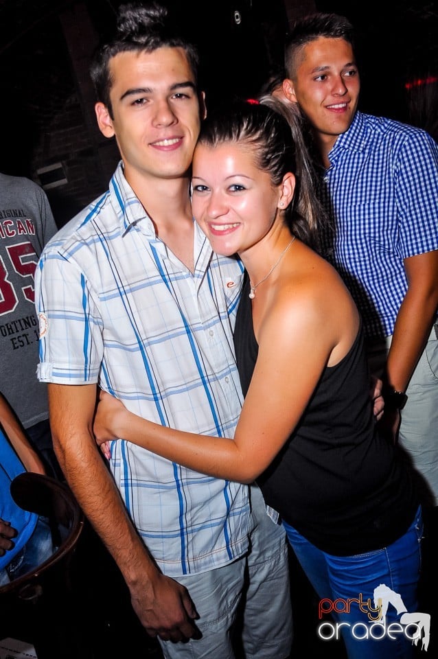 Friday night clubbing, 