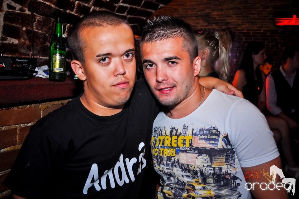 Friday night clubbing, 