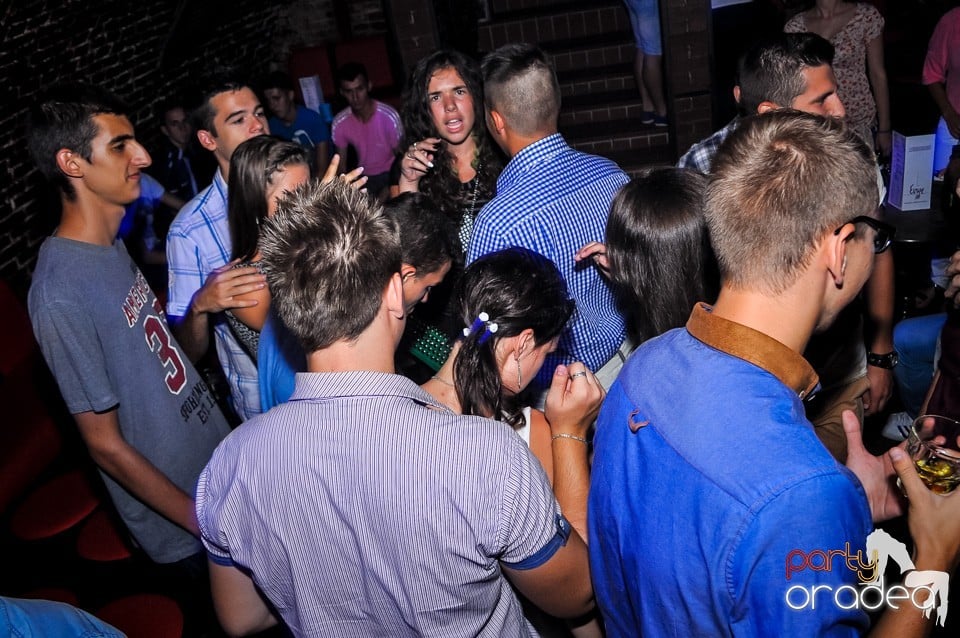 Friday night clubbing, 