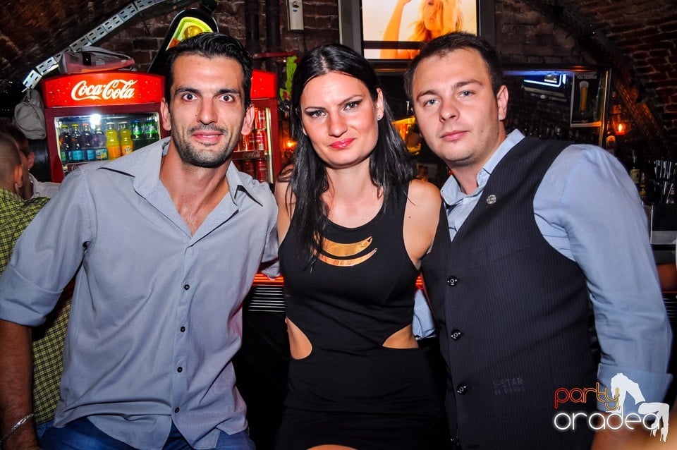 Friday night clubbing, 