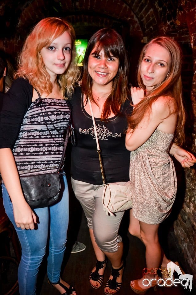 Friday night clubbing, 