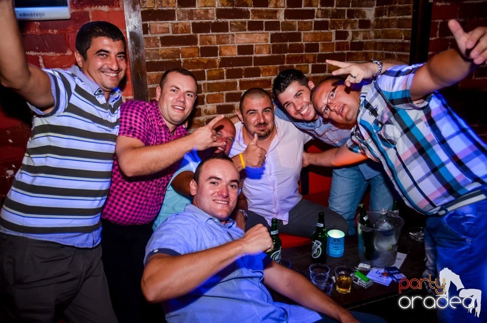 Friday night clubbing, 