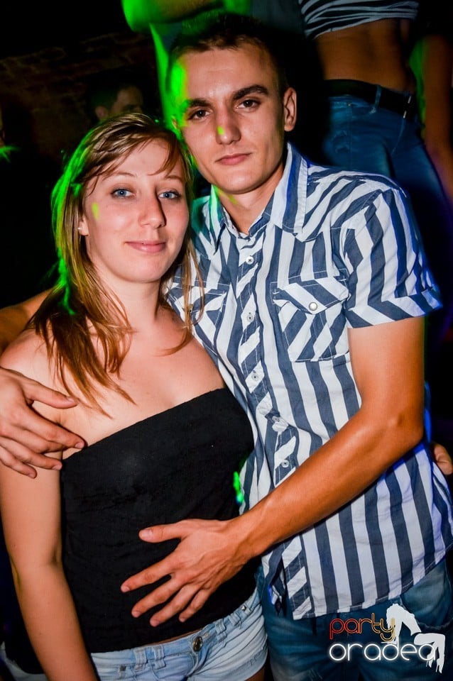 Friday night clubbing, 