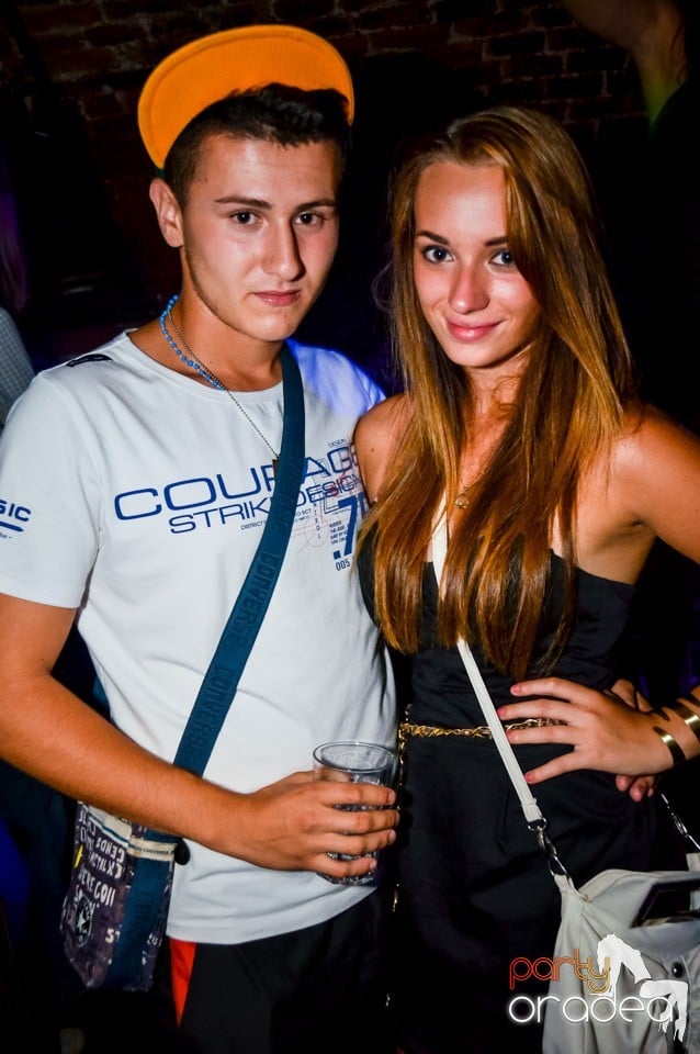 Friday night clubbing, 