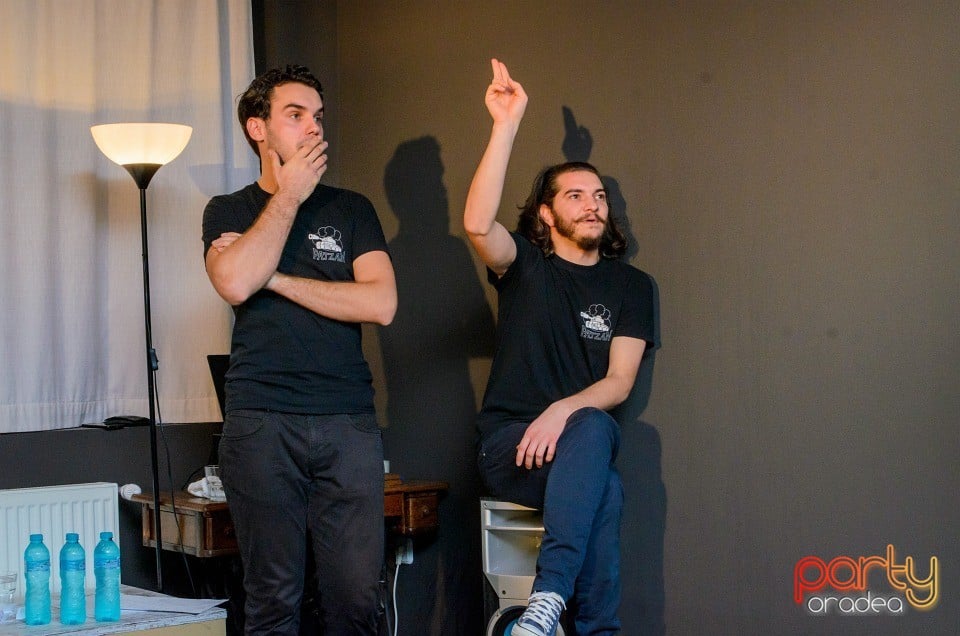 Impro Patzan Show, Kosher wine coffee and jazz