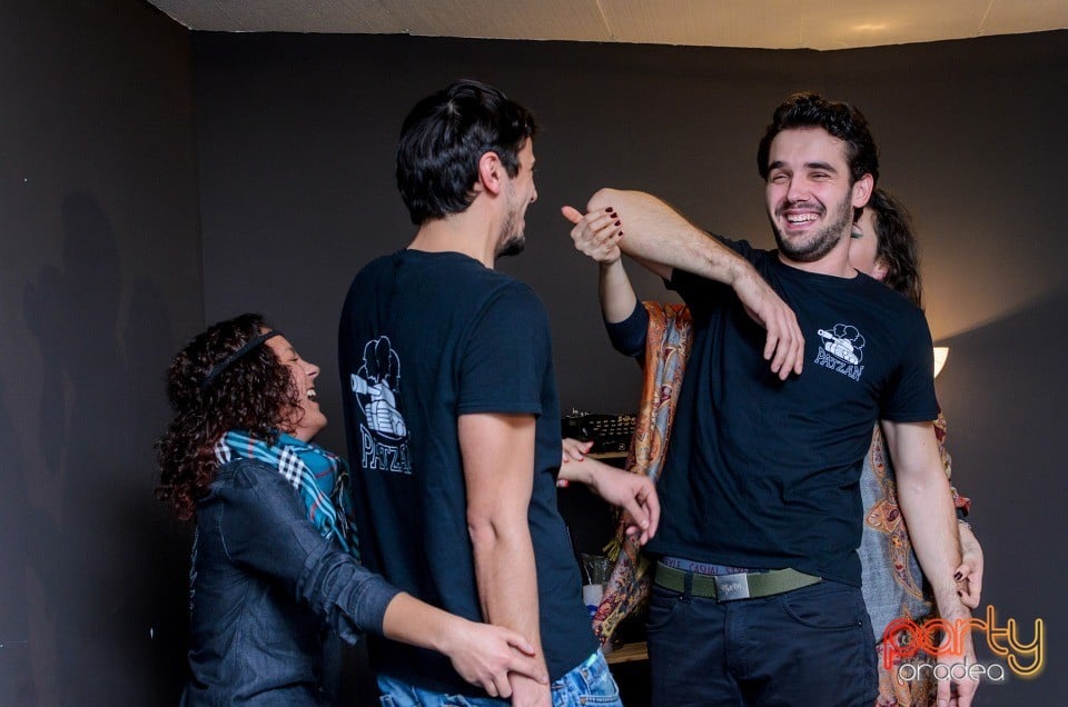 Impro Patzan Show, Kosher wine coffee and jazz