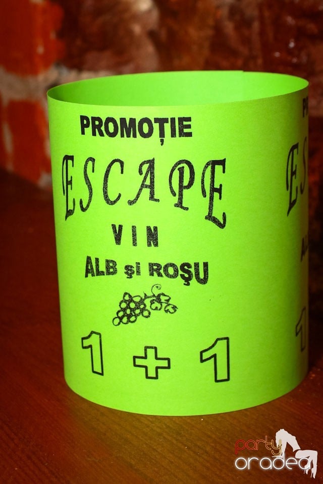 Joi e distracţie în Escape, 