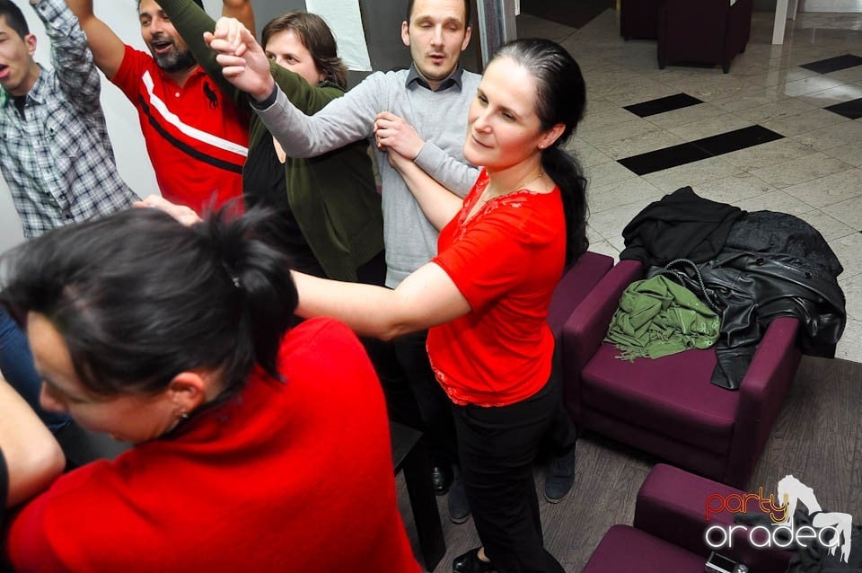 Karaoke în Blondy's Art Café, 