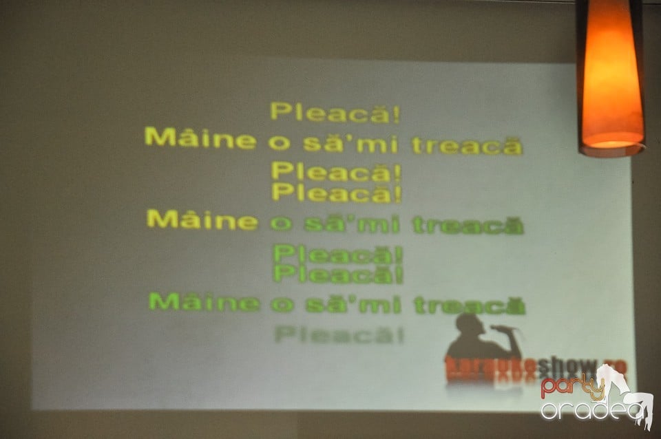 Karaoke Night în Blondy's Art Café, 