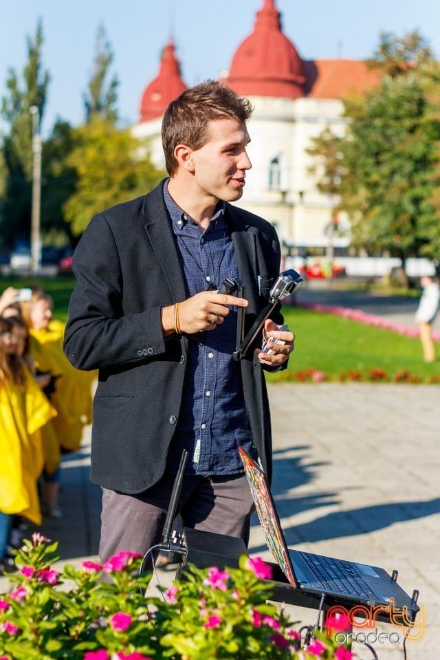 Aleg să zâmbesc! - cel mai mare Smiley uman din România, Oradea