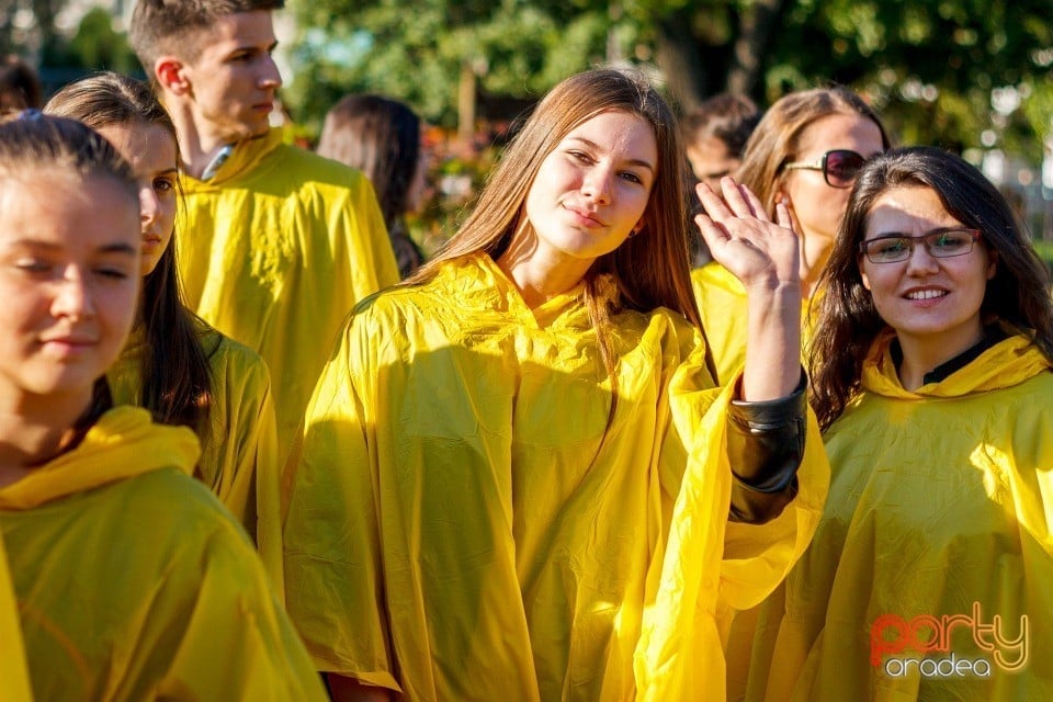 Aleg să zâmbesc! - cel mai mare Smiley uman din România, Oradea