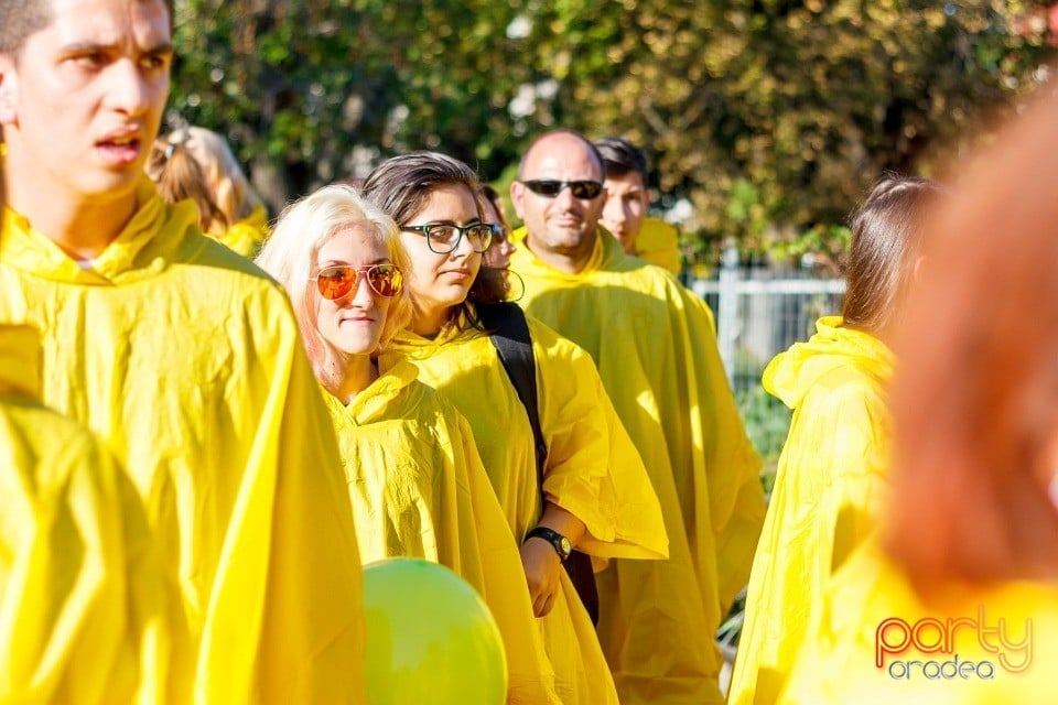 Aleg să zâmbesc! - cel mai mare Smiley uman din România, Oradea