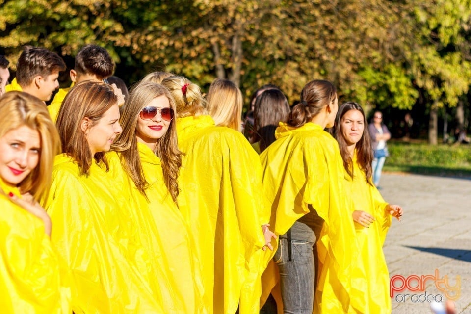 Aleg să zâmbesc! - cel mai mare Smiley uman din România, Oradea