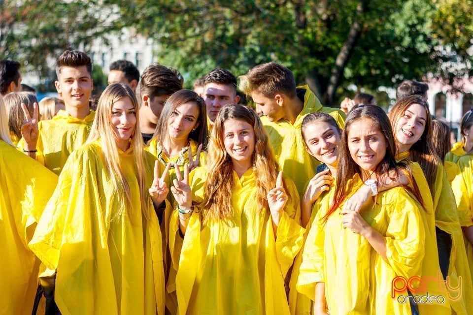 Aleg să zâmbesc! - cel mai mare Smiley uman din România, Oradea