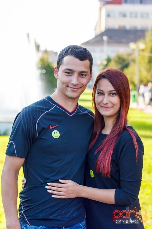 Aleg să zâmbesc! - cel mai mare Smiley uman din România, Oradea