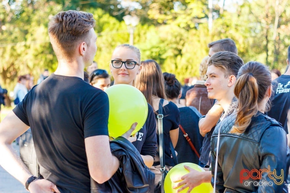 Aleg să zâmbesc! - cel mai mare Smiley uman din România, Oradea