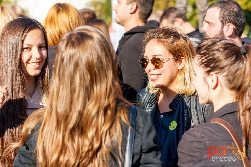 Aleg să zâmbesc! - cel mai mare Smiley uman din România, Oradea