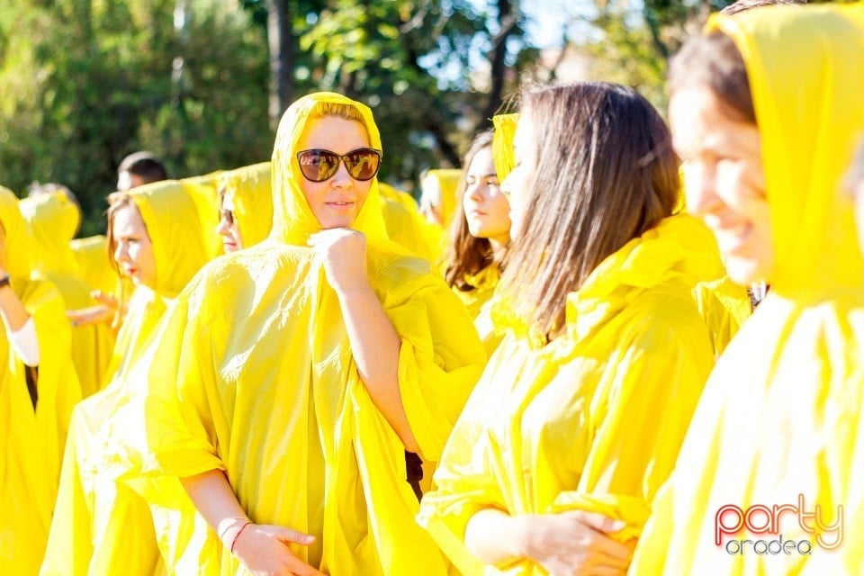 Aleg să zâmbesc! - cel mai mare Smiley uman din România, Oradea