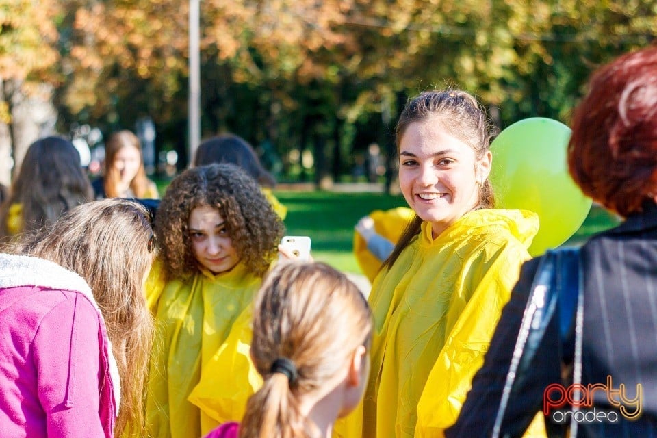 Aleg să zâmbesc! - cel mai mare Smiley uman din România, Oradea