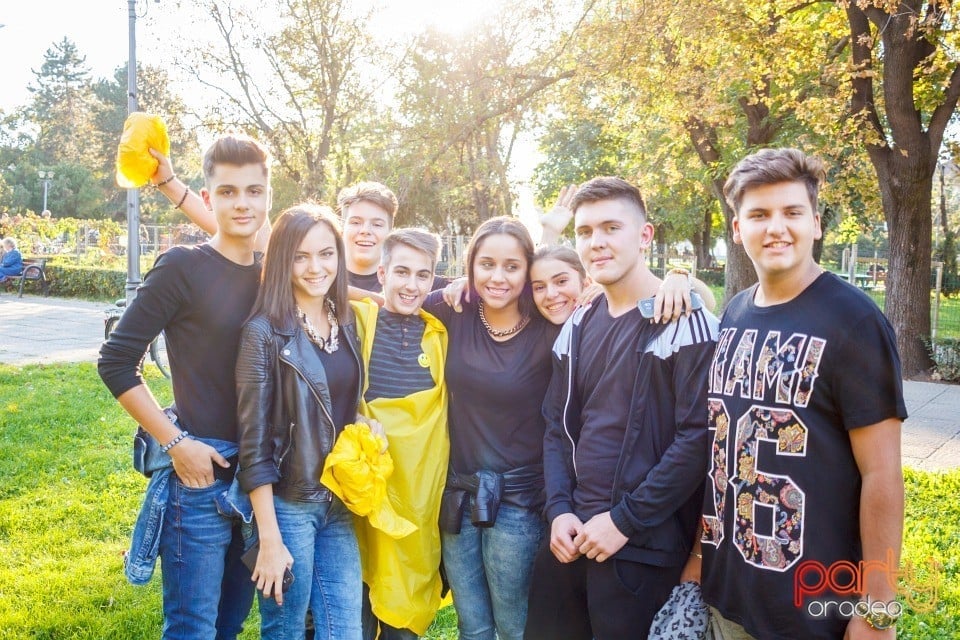 Aleg să zâmbesc! - cel mai mare Smiley uman din România, Oradea