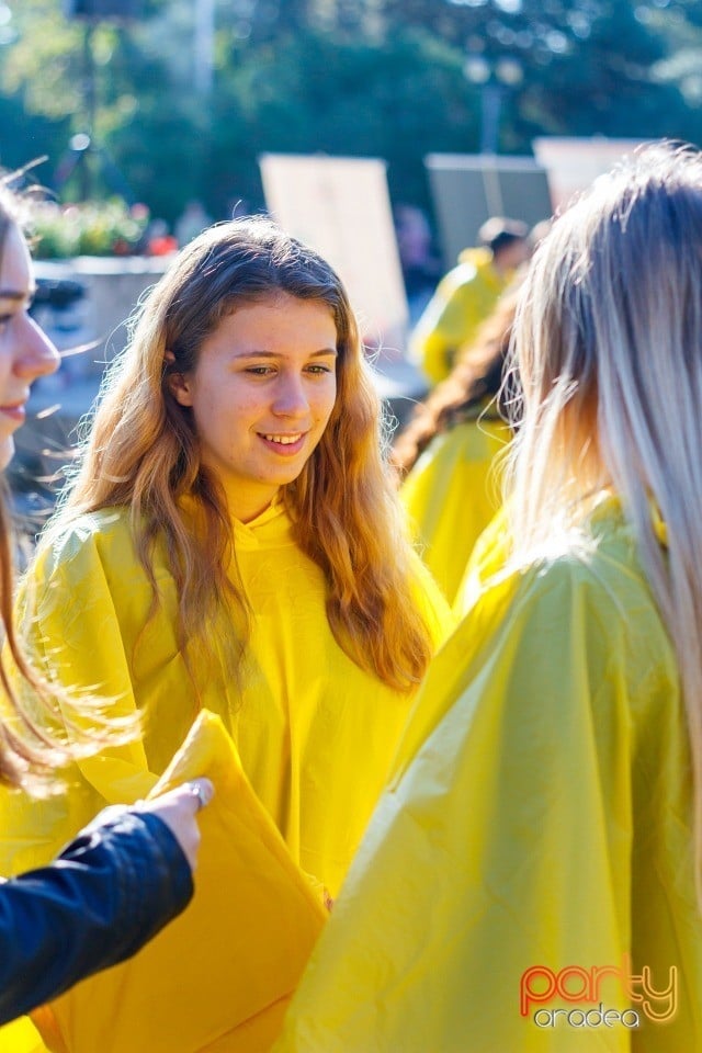 Aleg să zâmbesc! - cel mai mare Smiley uman din România, Oradea