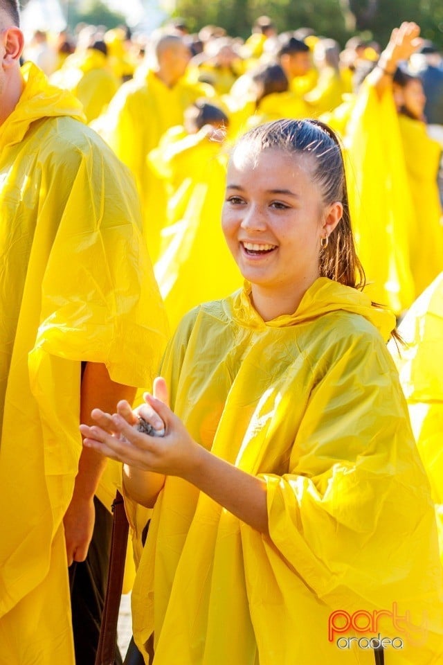 Aleg să zâmbesc! - cel mai mare Smiley uman din România, Oradea