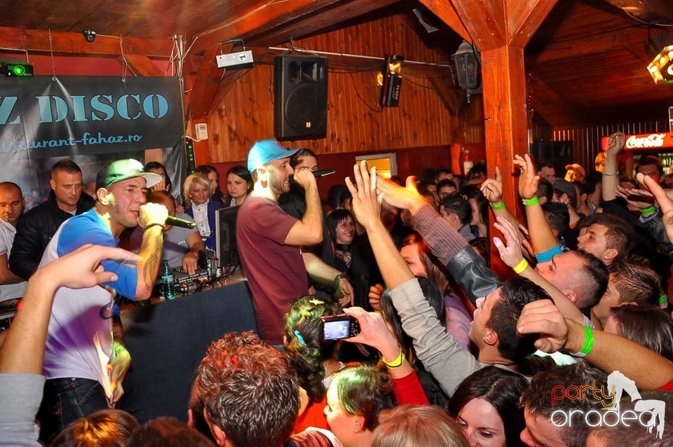 Majka & Curtis în Disco Faház, 