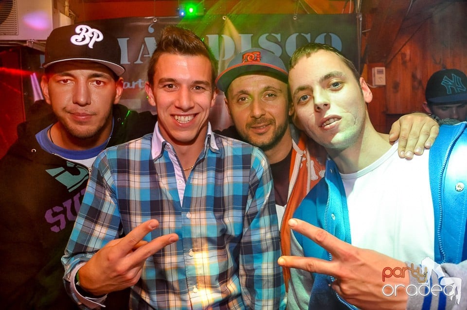 Majka & Curtis în Disco Faház, 