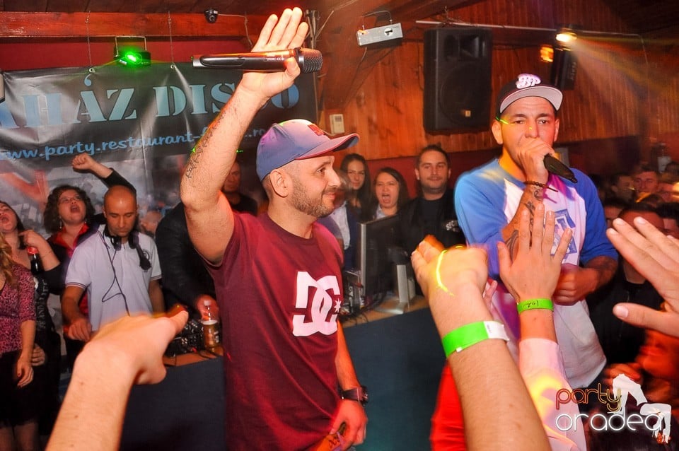 Majka & Curtis în Disco Faház, 