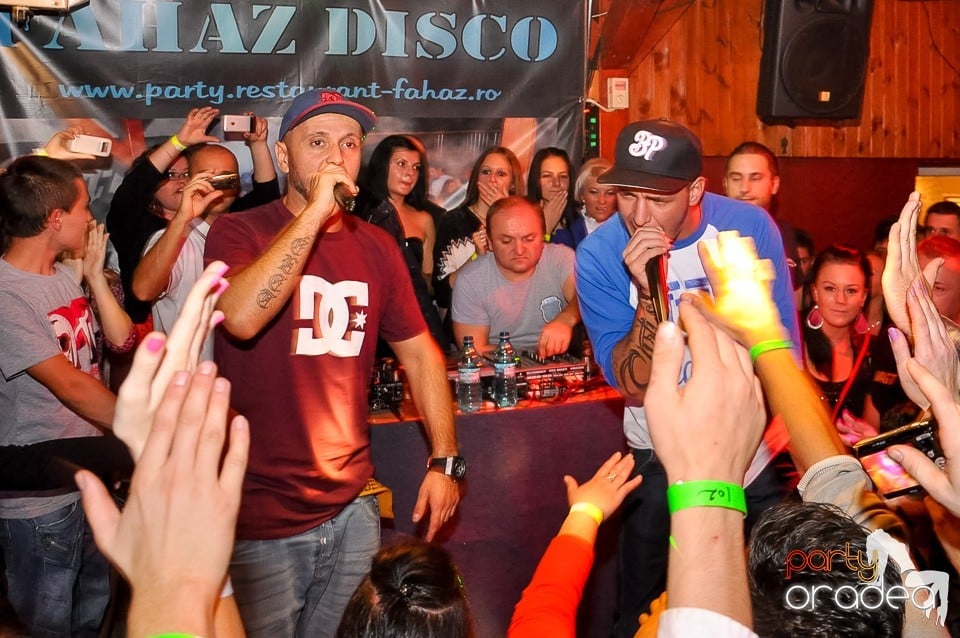 Majka & Curtis în Disco Faház, 