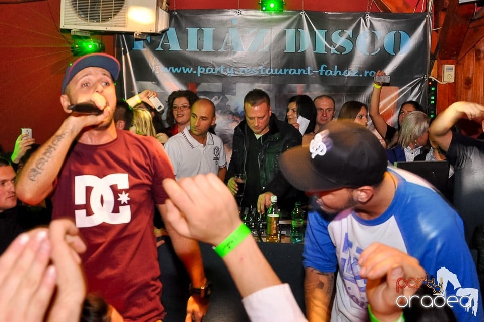 Majka & Curtis în Disco Faház, 