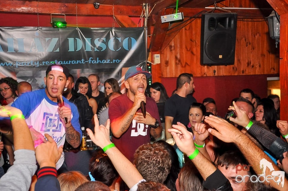 Majka & Curtis în Disco Faház, 