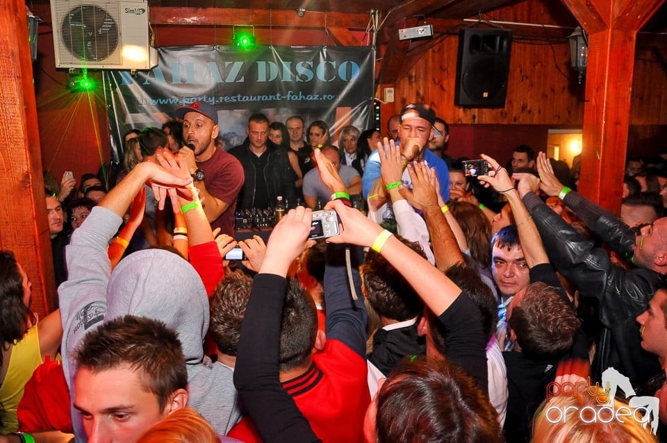 Majka & Curtis în Disco Faház, 