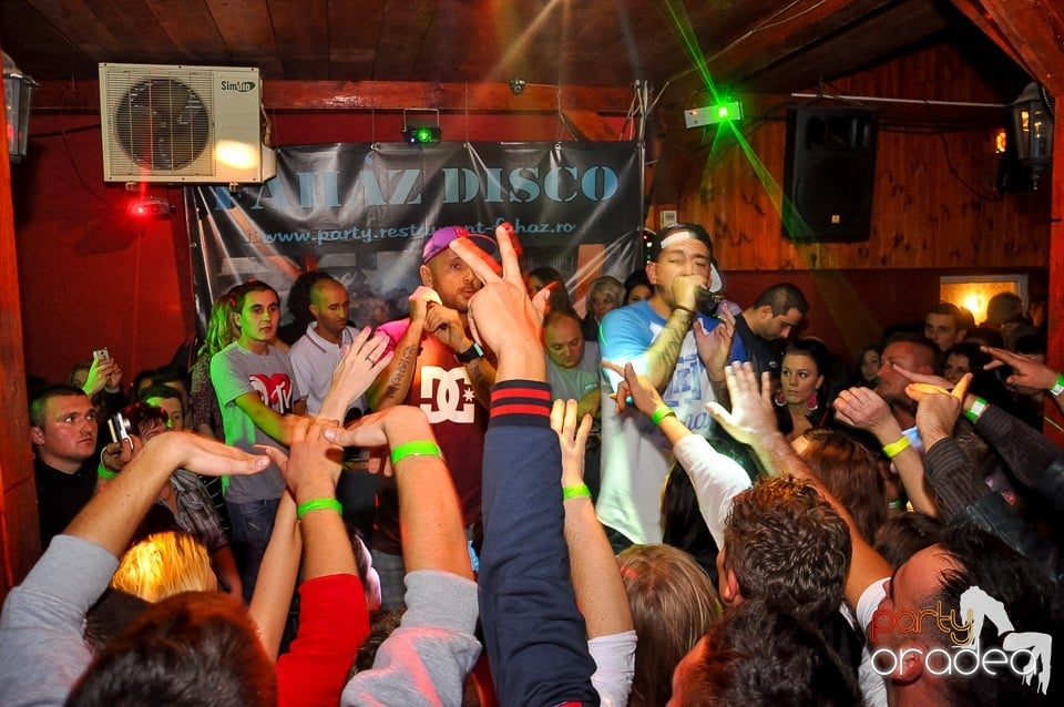 Majka & Curtis în Disco Faház, 