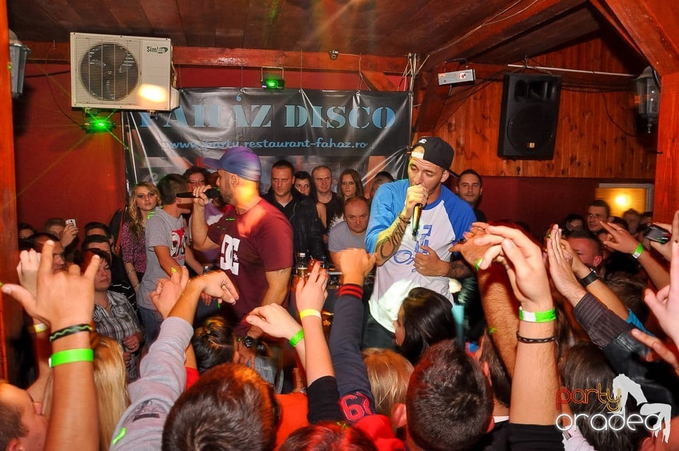 Majka & Curtis în Disco Faház, 