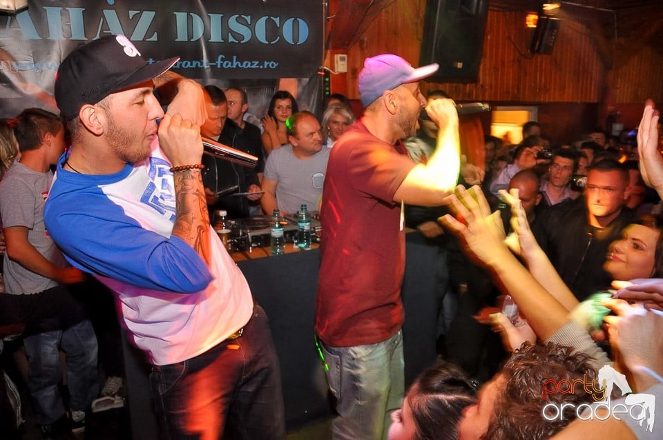 Majka & Curtis în Disco Faház, 
