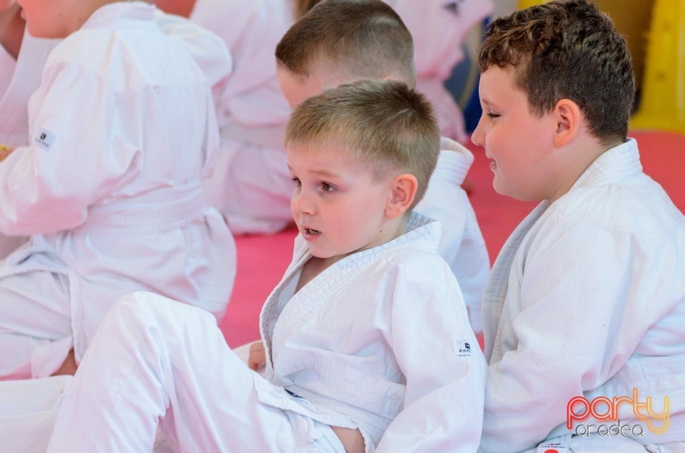 Micii judoka la Examen de Mon,