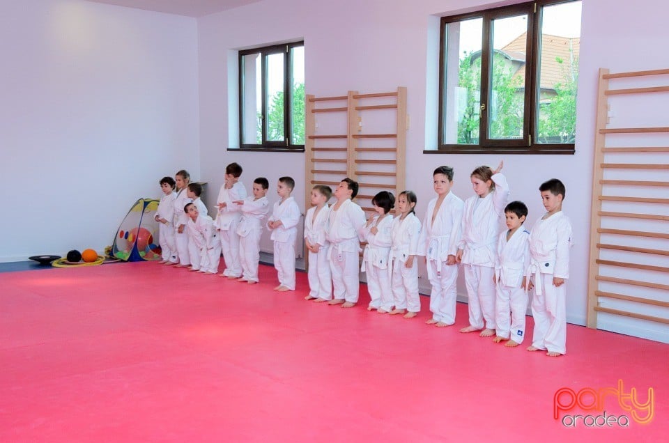 Micii judoka la Examen de Mon,