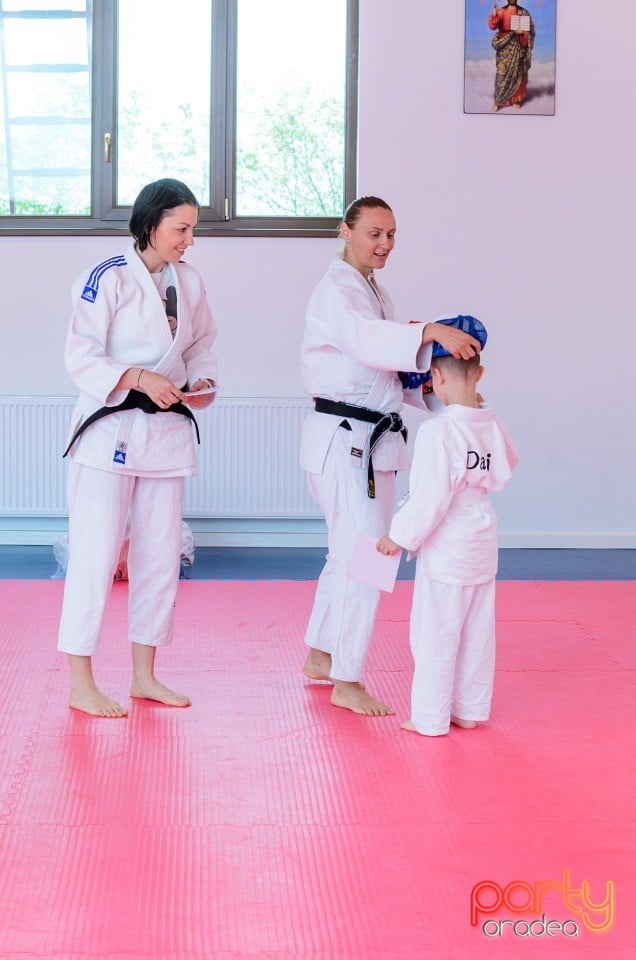 Micii judoka la Examen de Mon,