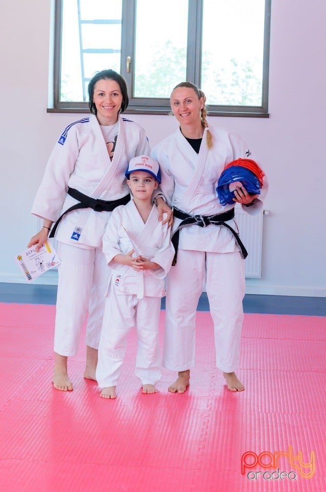 Micii judoka la Examen de Mon,