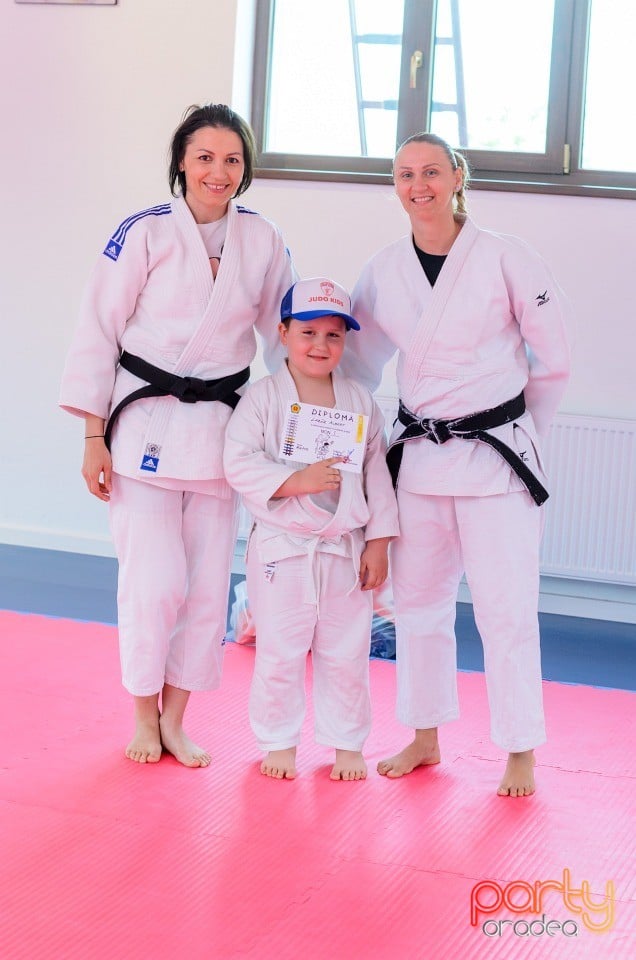 Micii judoka la Examen de Mon,
