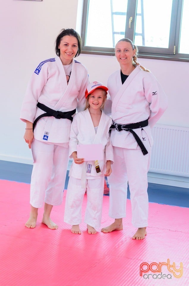 Micii judoka la Examen de Mon,