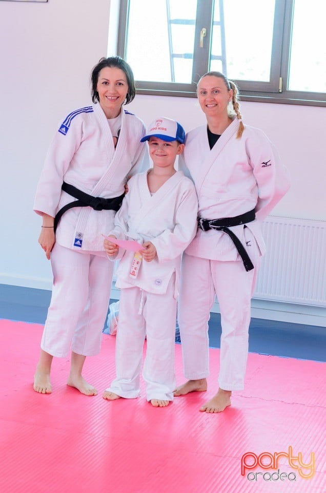 Micii judoka la Examen de Mon,