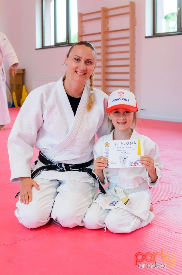 Micii judoka la Examen de Mon,